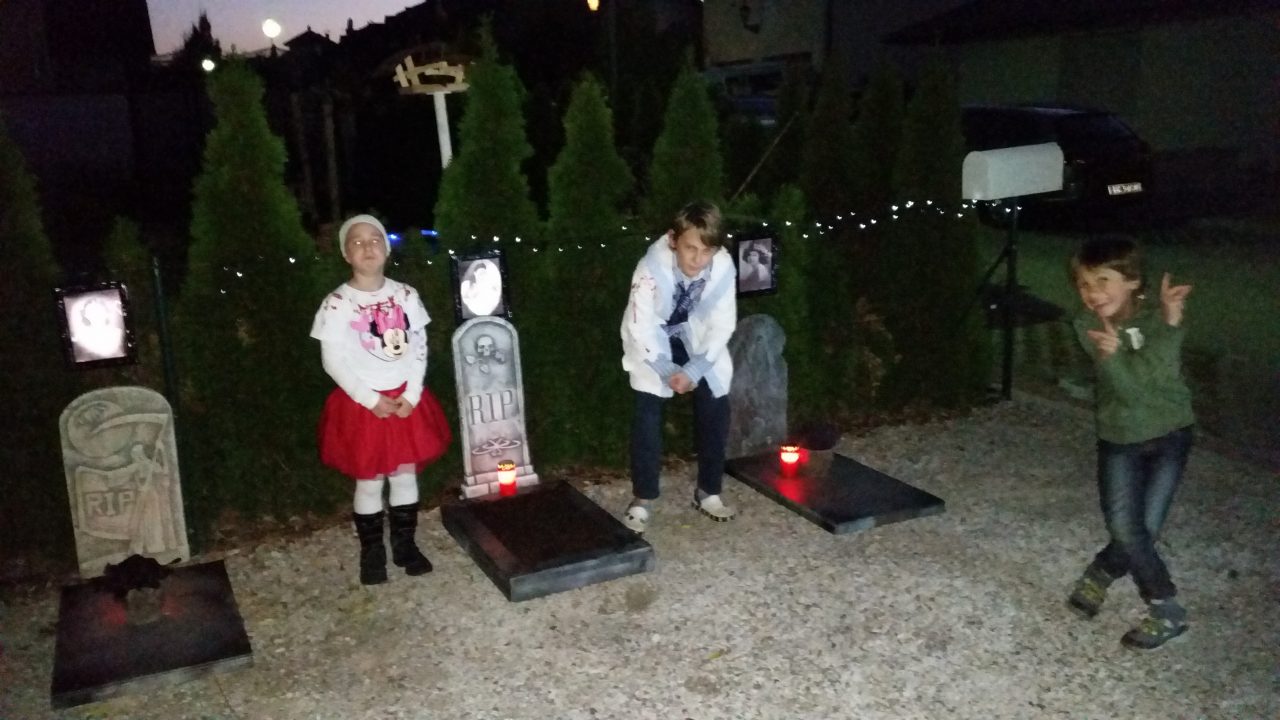 Unser erster Mini-Friedhof